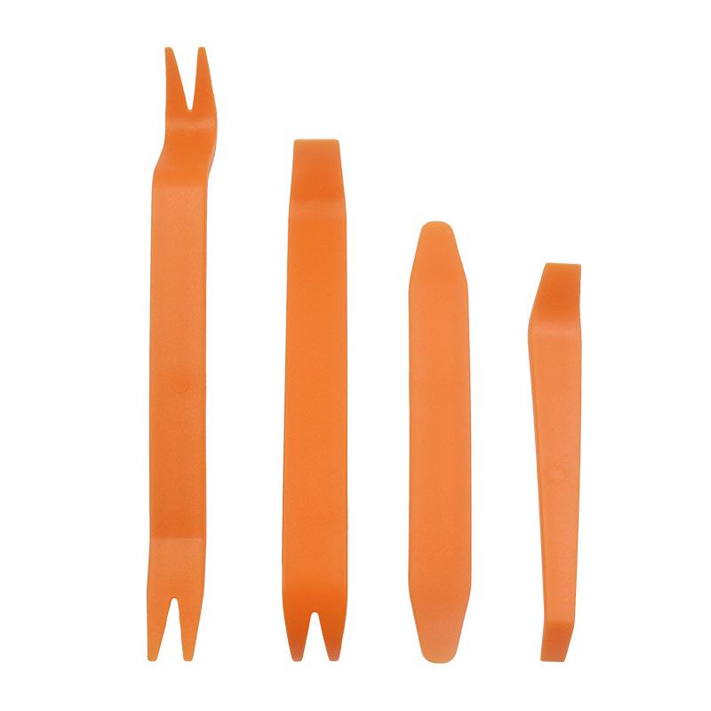 5-Piece Car Audio/Interior Panel Removal Tool Set: 4 Pry Bars & 6-Inch Screwdriver