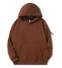 Black Solid Color Hooded Sweatshirt for Women - Korean Style, Loose Fit, Casual, Versatile, Plus Velvet Jacket for Autumn/Winter.