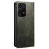 For Honor 200 Lite Case Folio Leather Phone Cover with Card Holder Crazy Horse Texture