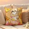 Animation Hazbin Hotel Llucifer Pillow Case Pattern Printed Pillowcase For Living Room Sofa Cushion Cover