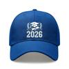 [Graduation Baseball Cap] 2026 Class Of Graduation Print Unisex Adjustable Breathable Lightweight Casual Outdoor Sports Baseball Hat For Men Women