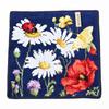 Failer Handkerchief Hand Towel Ladies 30cm 30cm Daisy Field Blue [Item]
