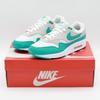 DZ4549-001 Air Max 1 Clear Jade Neutral Grey White Black Green (Men's)