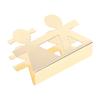 Vertical Napkin Holder Humanoid Pattern Iron Art Napkin Holder Multifunction Metal Napkin Holder Desktop