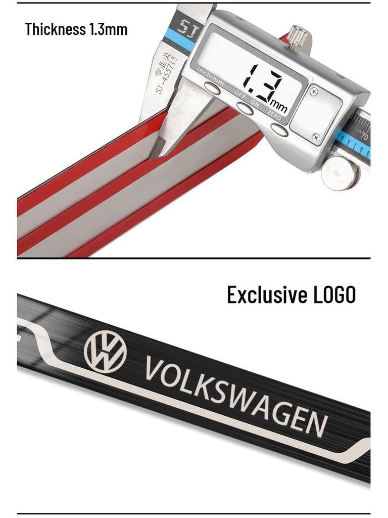 Volkswagen Tharu Door Sill Protector 2019-2023 - Anti-Scratch Welcome Pedal Strip