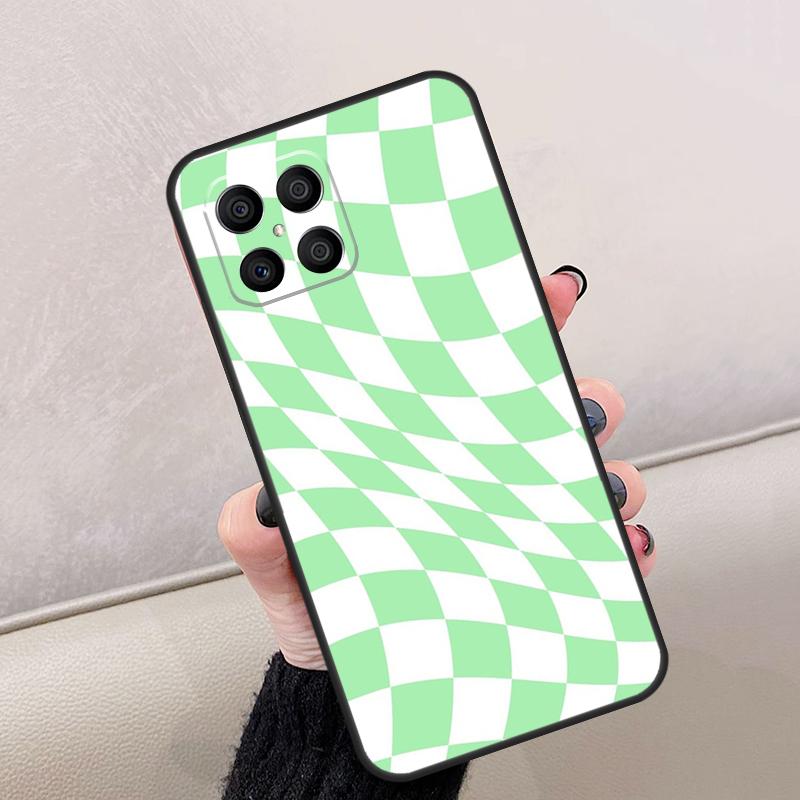 Crazy Checkered For Honor Magic 8 6 7 Pro Case For Honor 400 Lite 200 50 70 90 X8c X8b X9a X9b X9c X9d Win RT