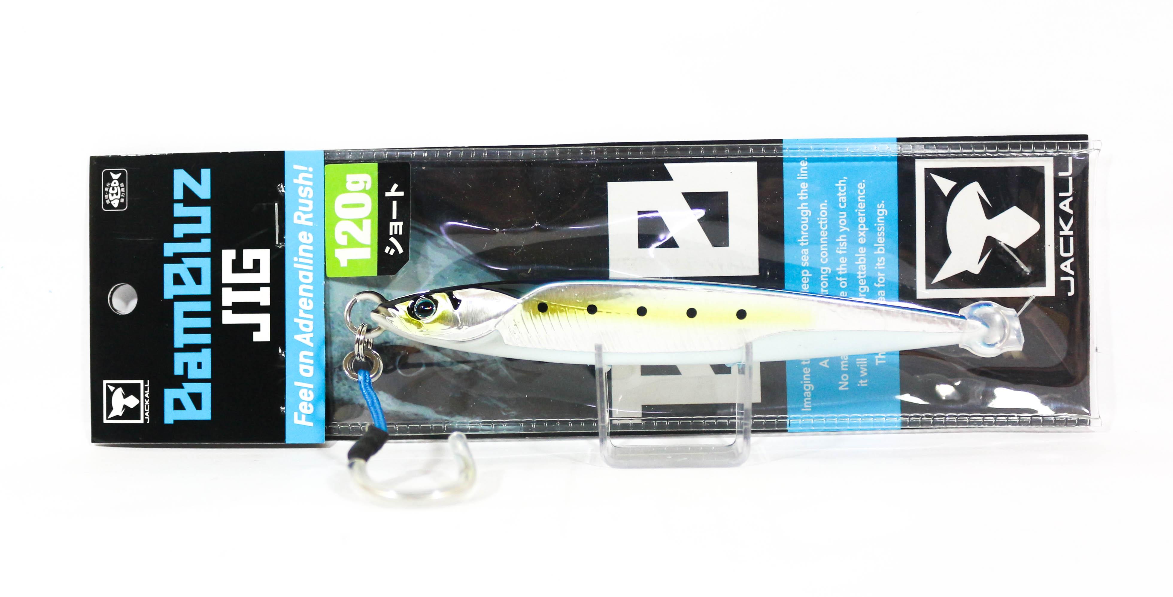 

Jackall Metal Jig Bambluz Short 120 грамм Алюминий Iwashi (3092)