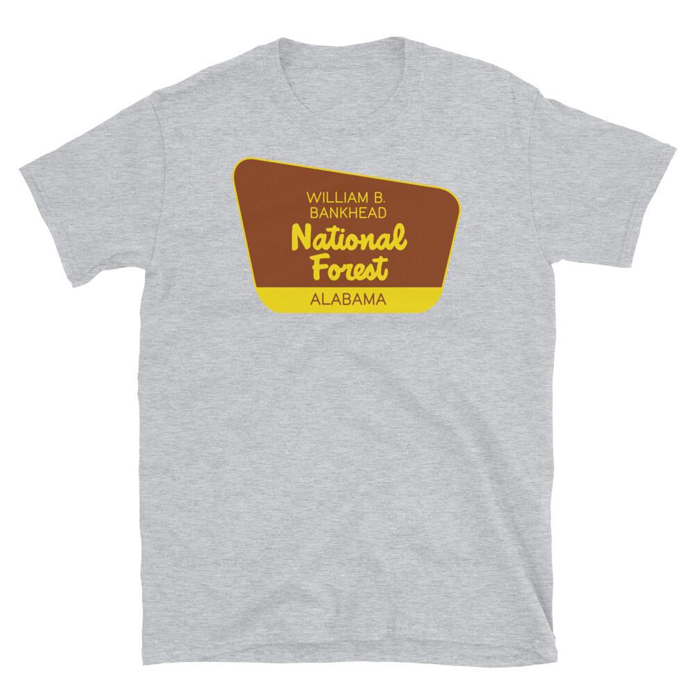 The William B. Bankhead National Forest Alabama Short-Sleeve Unisex T-Shirt S