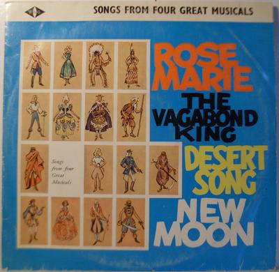 LP Record SIGMUND ROMBERG , OTTO HARBACH , RU - Songs From Four Great Musicals   WLP6045 Embassy 1962 UK Soundtracks & Musicals Used