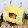 Soft Plush Bird Hanging Hammock Thickened Warm Parrot Tunnel Bed Cute Bird Hideaway  Bird Cage