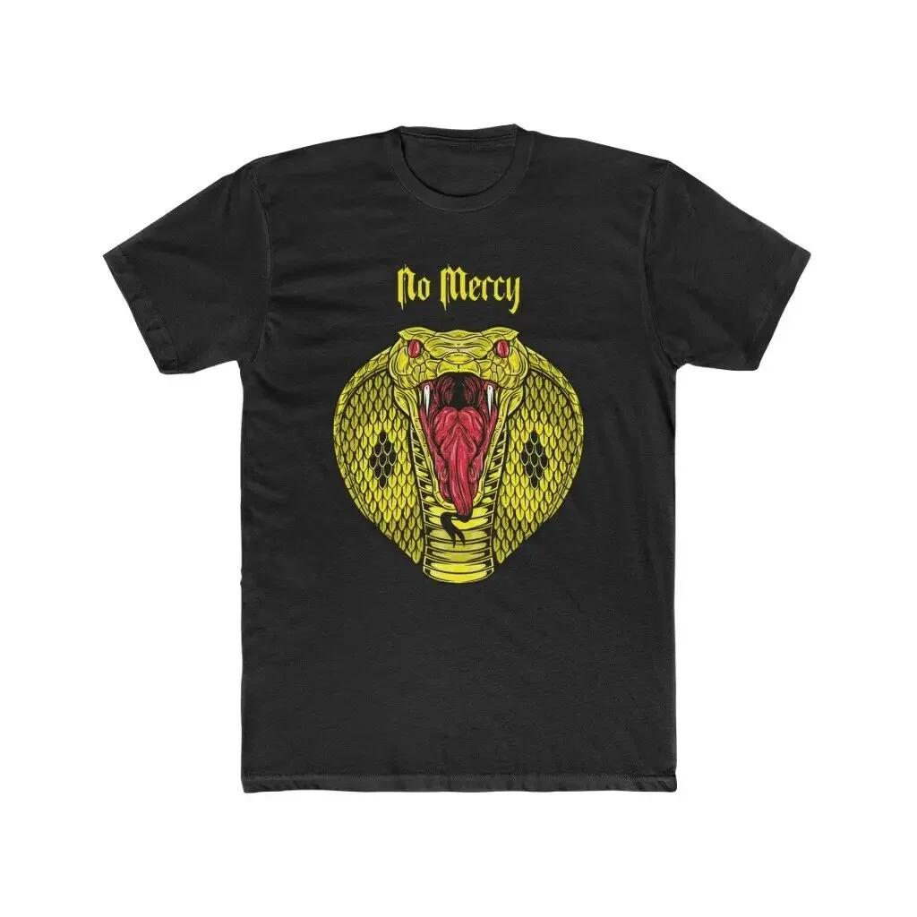 

No Mercy Cobra Graphic TShirt 100 Cotton ONeck Summer Short Sleeve Casual Mens Tshirt Size S3XL S