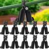 10 Pcs Garden Plant Climbing Frame Connector PE Coated Universal Support for Vines Greenhouse Film Sunshade Pole Multi Purpose
