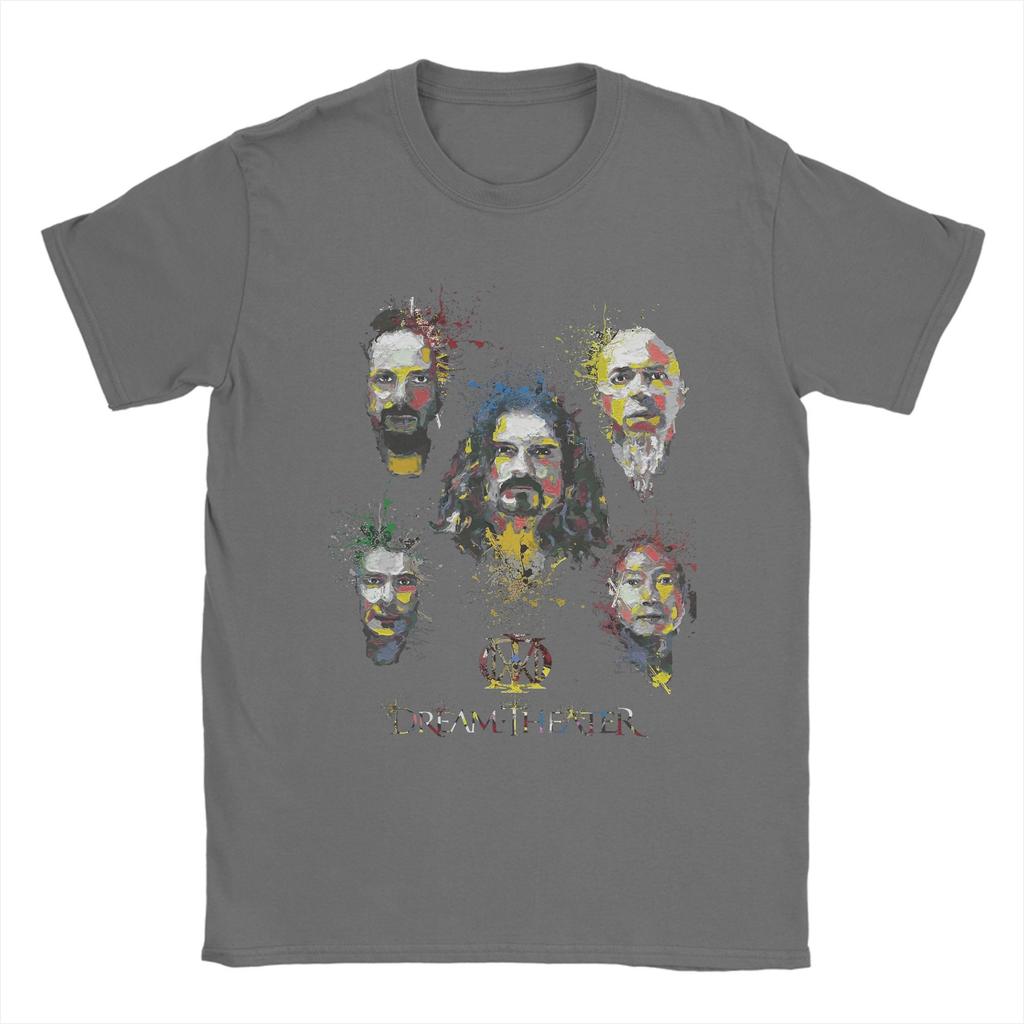 Herren D-Dream Theaters T-Shirts Reine Baumwolle Kleidung Lässige Kurzarm Rundhals T-Shirts Geburtstagsgeschenk T-Shirts