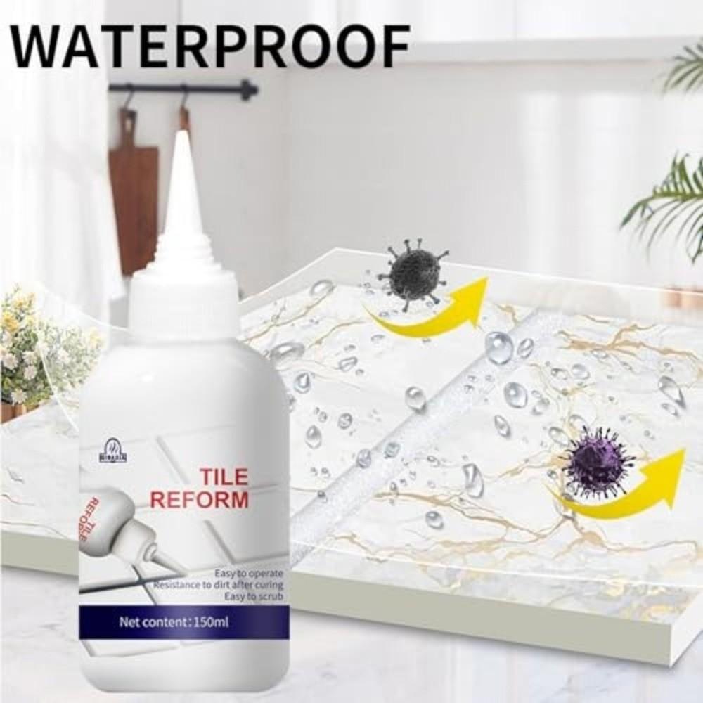 280ml Fliesenfugensanierer Schnelltrocknend Stark Wasserdicht Keramikfliesen Fugenmasse Wasserdicht Schimmelresistent
