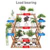 Solid Wood Plant Stand Multifunctional Flower Pot Holder