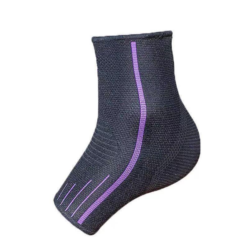 Outdoor Sports Compression Ankle Brace Anti-Sprain Socks for Basketball, Football, and Mountaineering Support.