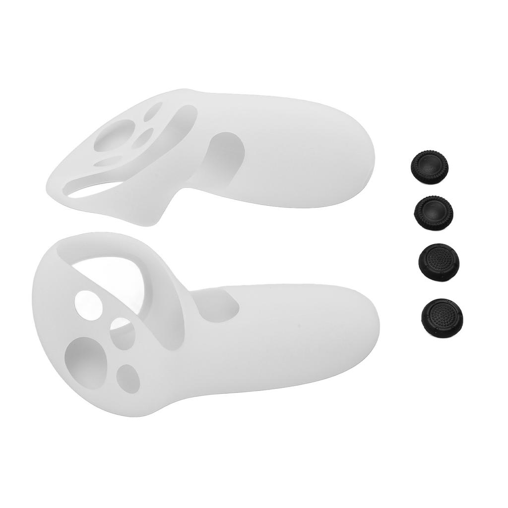 Controller Grips Cover for Meta Quest 3 Silicone VR Controller Grips Protective Cover with Joystick