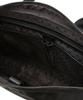 Daks Men'S Accessories Black Leather Partial Check Briefcase Dbba6F331Bk