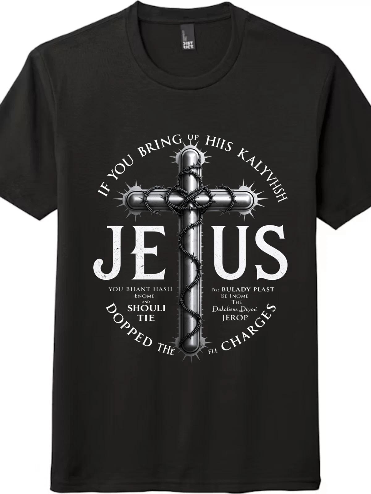 Redemption Streetwear Tee | Jesus & Cross Graphic | Men & Women’s S