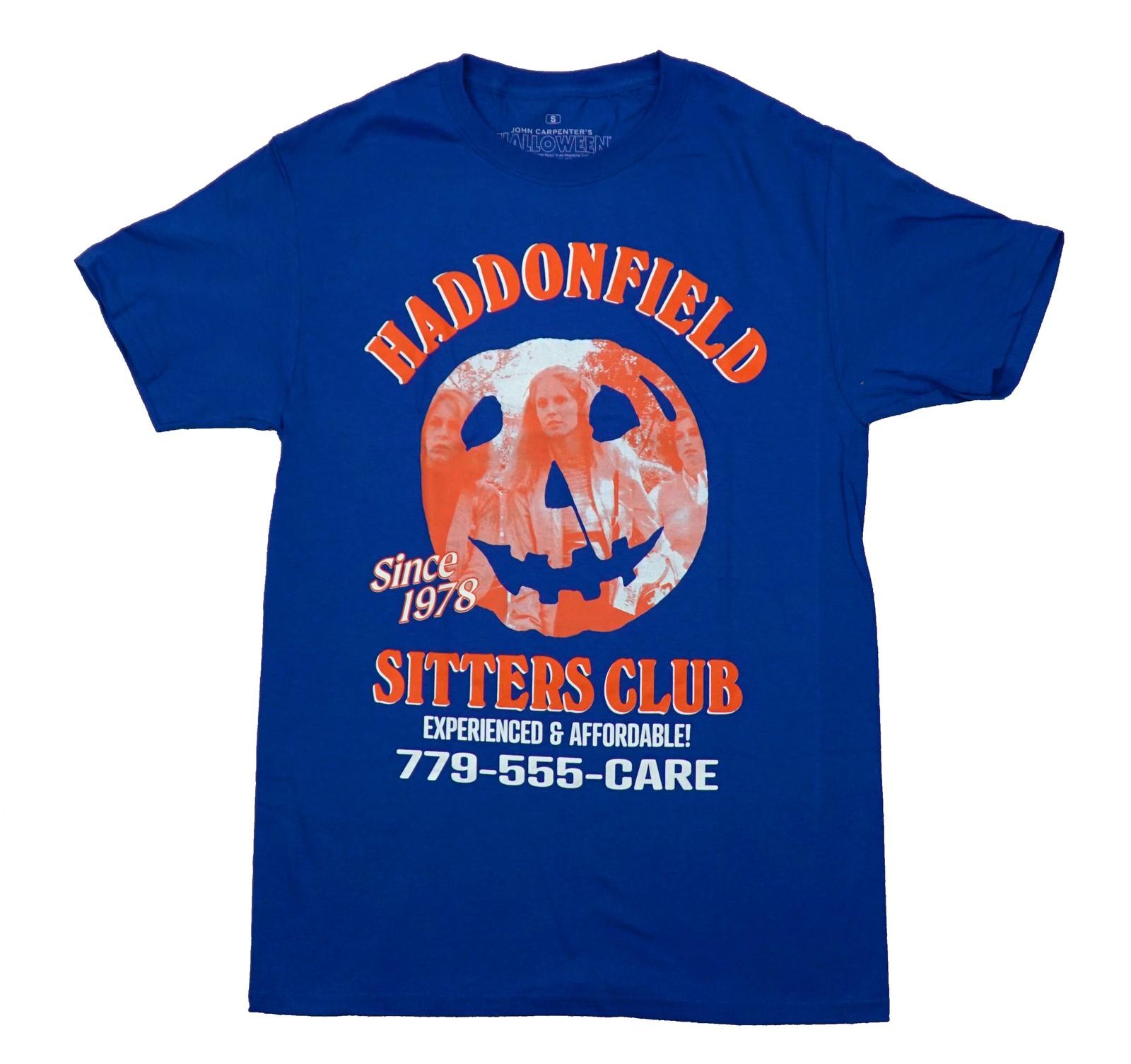 Halloween New Adult T-Shirt - Haddonfield Since 1978 Sitter Club Ad Sitters XXL