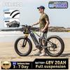 OTIDA RX80 Mountain Electric Bicycle 48V20AH Lithium Battery 26 Inch 4.0 Fat Tire E-Bike Mountain Electric Bicycle Motorcycle for Adult