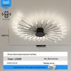 Nordic Fireworks Rotating LED Ceiling Light - High-End Living Room and Bedroom Lighting