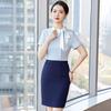Women's Short Sleeve Bow Tie Uniform Shirt