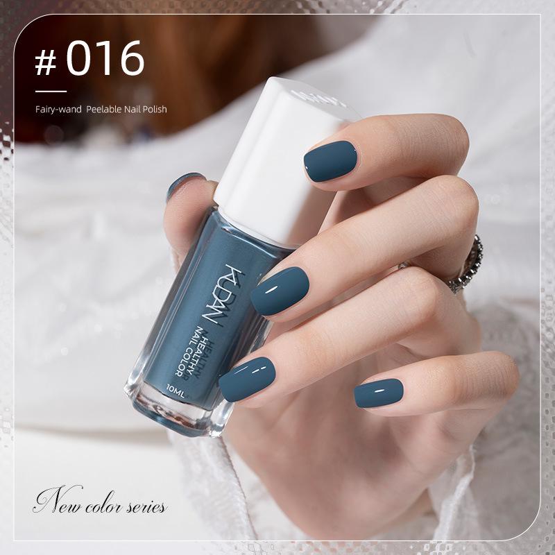 2023 No-Bake Quick-Dry Black Peelable Nail Polish - Autumn/Winter Salon Colors