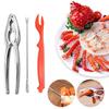 1 Set Stainless Steel Crab Fork Seafood Tools Lobster Cracker Forks Nut Cracker Shell Claw Lobster Shellers Crab Leg Cracker Kit