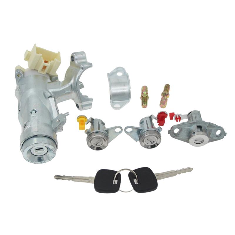 

Замок зажигания в сборе с 2 ключами и кронштейном с 3 замками для Toyota Corolla 1998-2002 RAV4 45020-12-11 69052-12340