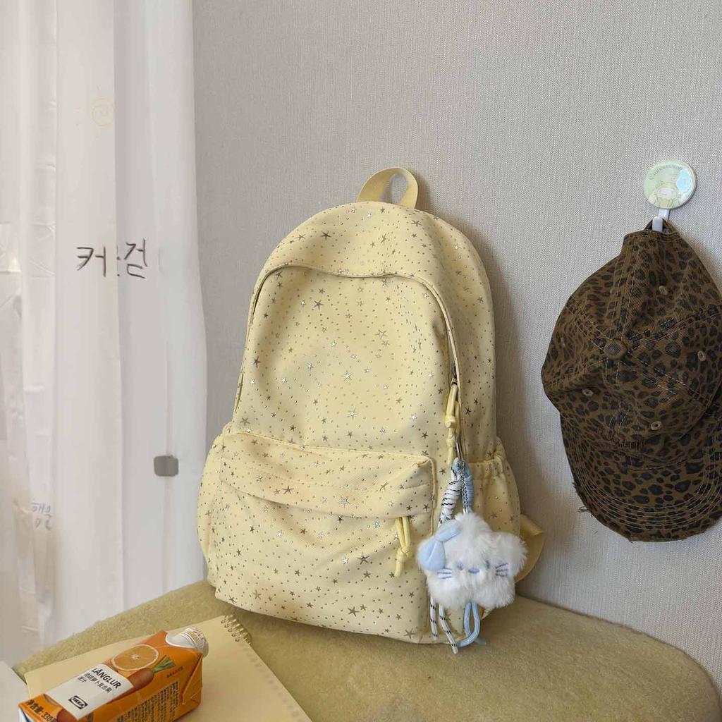 Schoolbag Casual Gypsy backpack for men and women Large capacity Japanese small fresh schoolbag for women New simple and fashionable junior high