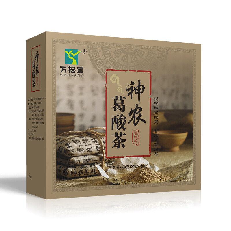 

Чай Shennong Kudzu Acid - Цикорий, Гардения, Одуванчик 3 г*20 пакетиков/коробка 3g*20bags/box