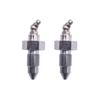 Track Adjuster Grease Valve 4255055R 4255055 OTK20-0221 Stainless Steel for John Deere CAT Hatachi Excavator 2PCS