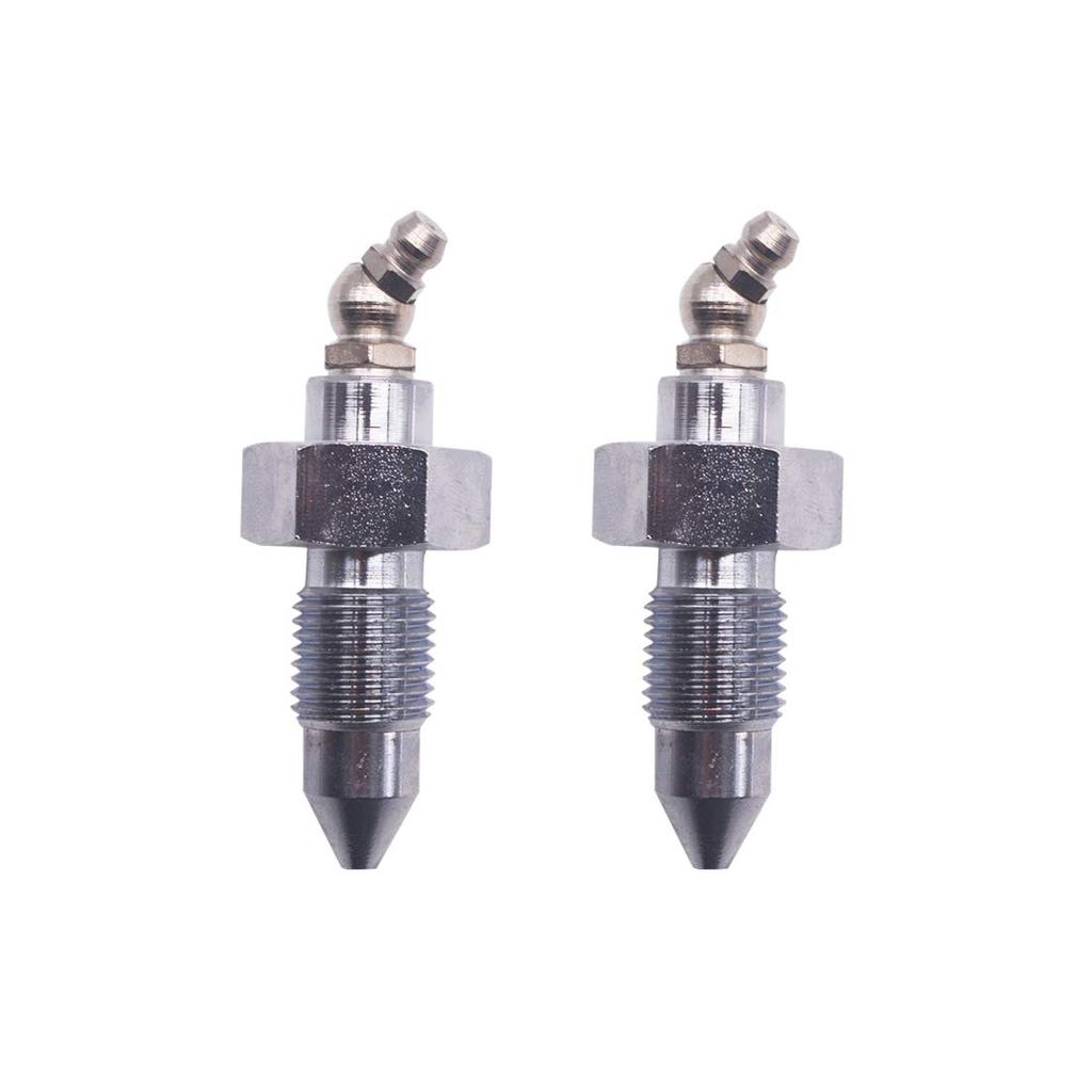 Track Adjuster Grease Valve 4255055R 4255055 OTK20-0221 Stainless Steel for John Deere CAT Hatachi Excavator 2PCS