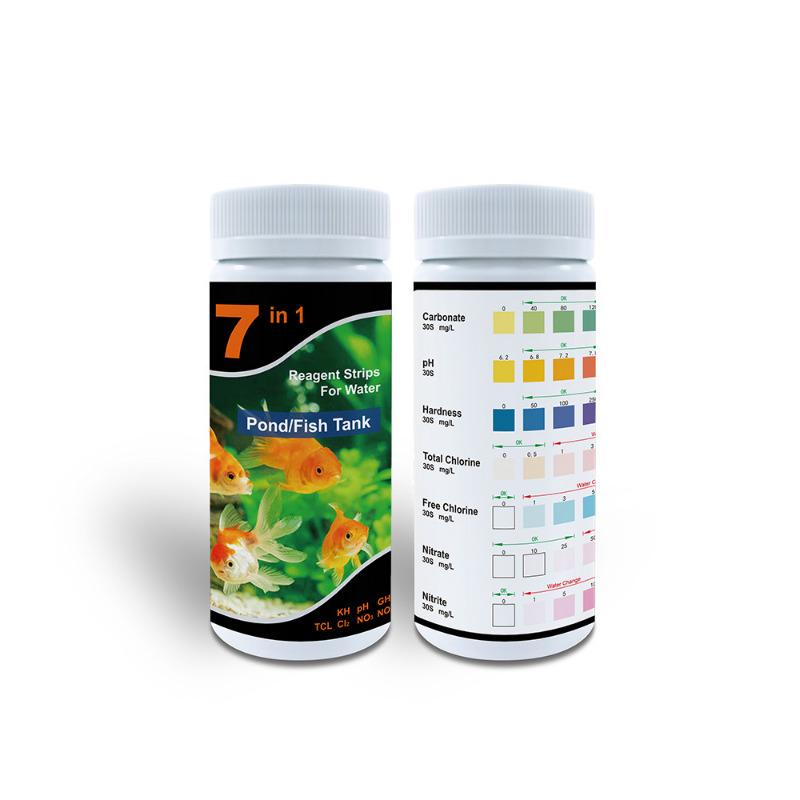 Aquarium Test Strip Freshwater Swimming Pool Aquarium Water pH Test Strips Water Quality Fish Tank Test Strip PH Quality Kit