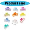 Pack of 10 Gradual Color Mini Hair Claw Clip Korean Style Sweet Girls Bangs Broken Hairpins for Quick Hairstyling