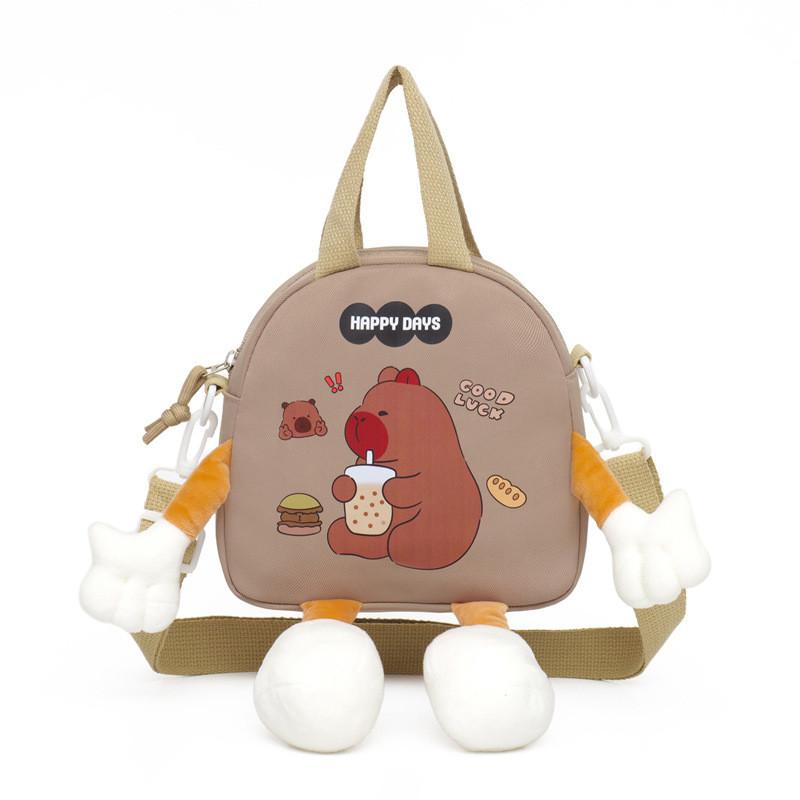 School Kid Kuromi Bag Cartoon Design Lightweight Nylon Material Outings Daily