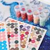 4pcs/set Color Number Sticker Diamond Painting Label Sticker Diamond Painting Color Number Digital Marking Sticker