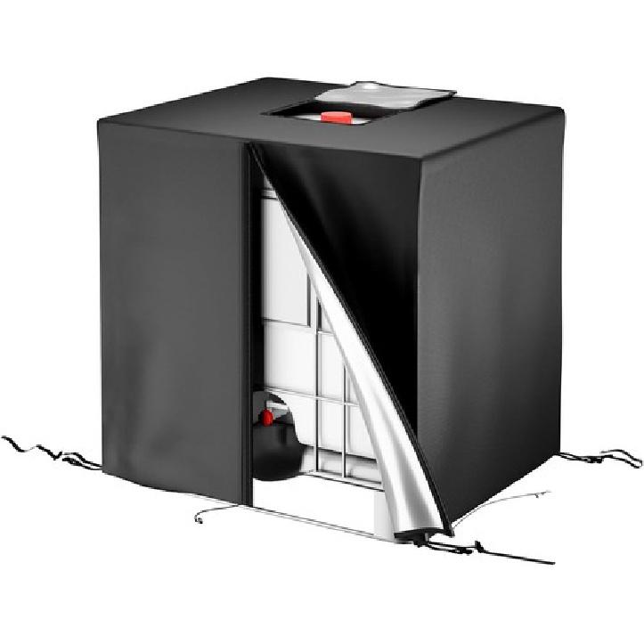 1x Waterproof IBC Tote Cover for 1000L IBC Tank Container UV Film Protective