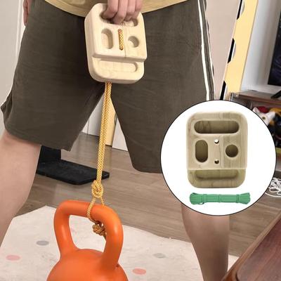 Escalada Hangboard com corda Exercitador de antebraço Treinamento de força Fingerboard para fortalecer