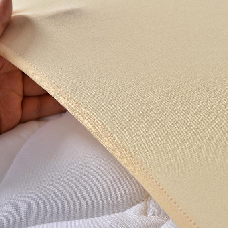 Plush Upholstered Anti-Collision Bed Headboard Dust Cover