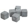 VINGVO Pierres de whisky Pierres à whisky 2 cm granit whisky glace tarte pierre sac en flanelle ensemble cadeau pour whisky Gin vin