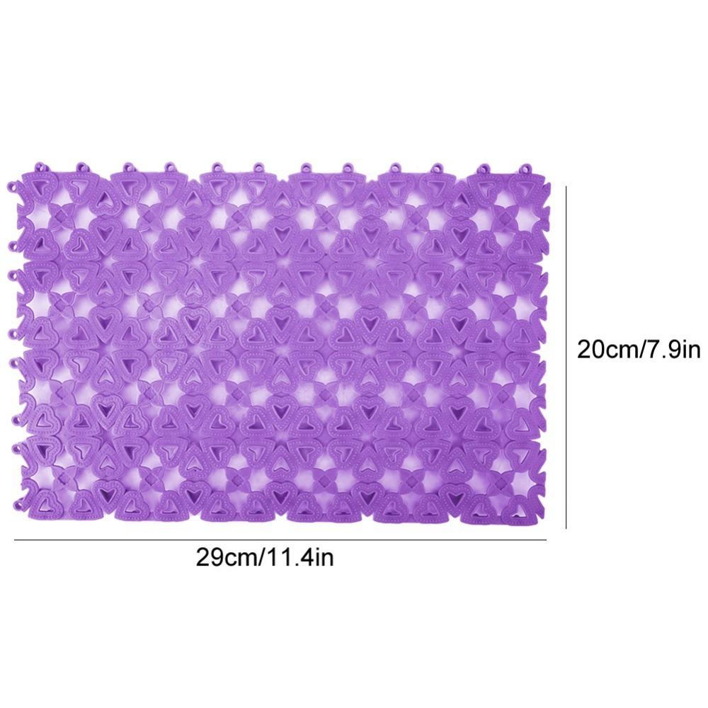 Anti Slip Pet Cage Mat Grid Shaped Dog Cage Mat Cage Grid Foot Pad Cat Cage Accessory