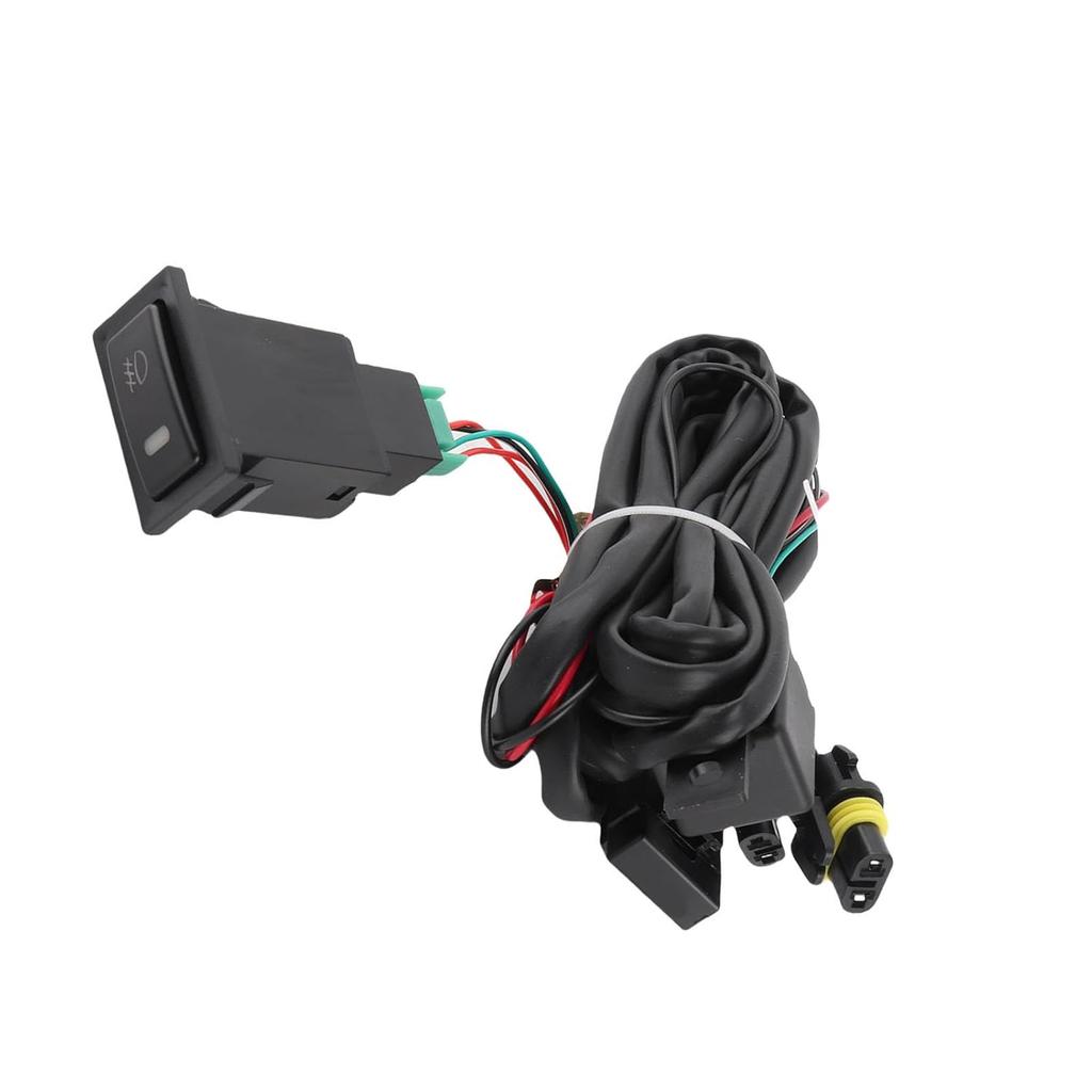Estink 12V Car LED On/Off Control Switch Fog Light Lamp Wiring Harness Relay Kits