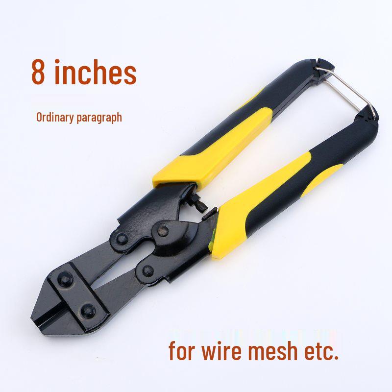 Hydraulische Drahtschneider und Crimpzangen, Bewehrungsstahl- und Fahrradschlossschneider, Scheren, Feststellzangen, Eisen- und Stahldrahtzangen, Goldzangen, Kennzeichenwerkzeuge