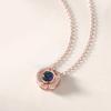 Tancise S925 Sterling Silver Luxury Personality Pendant Necklace Women's Classic Tide Necklace