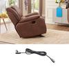 1.5M Heavy Duty Extension Cord Power Supply Connection Durable Power Cable for Electric Sofa Recliner Massage Chair
