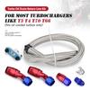 AN10 Turbo Oil Drain Return Line Turbocharger W/10AN Fitting For T3 T4 T70 T66