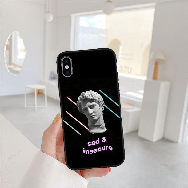 PP25 David Statue funny Soft Shell Phone Case for OPPO A3 Pro A72 A74 A76 A77 A77S A78 A79 A94 A95 A18 A40M A58