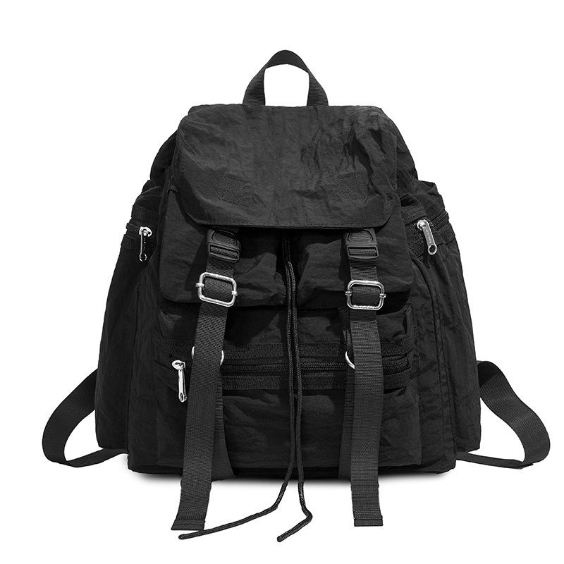 Zaino Scolastico Grande Capacità Zaino Femminile Tempo Libero Studente Classe Borsa Scolastica Zaino da Montagna all'Aperto Zaino da Viaggio Leggero Tendenza Sportiva